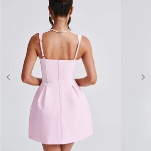 Babyboo Fashion Janiyah Mini Dress Pink XL